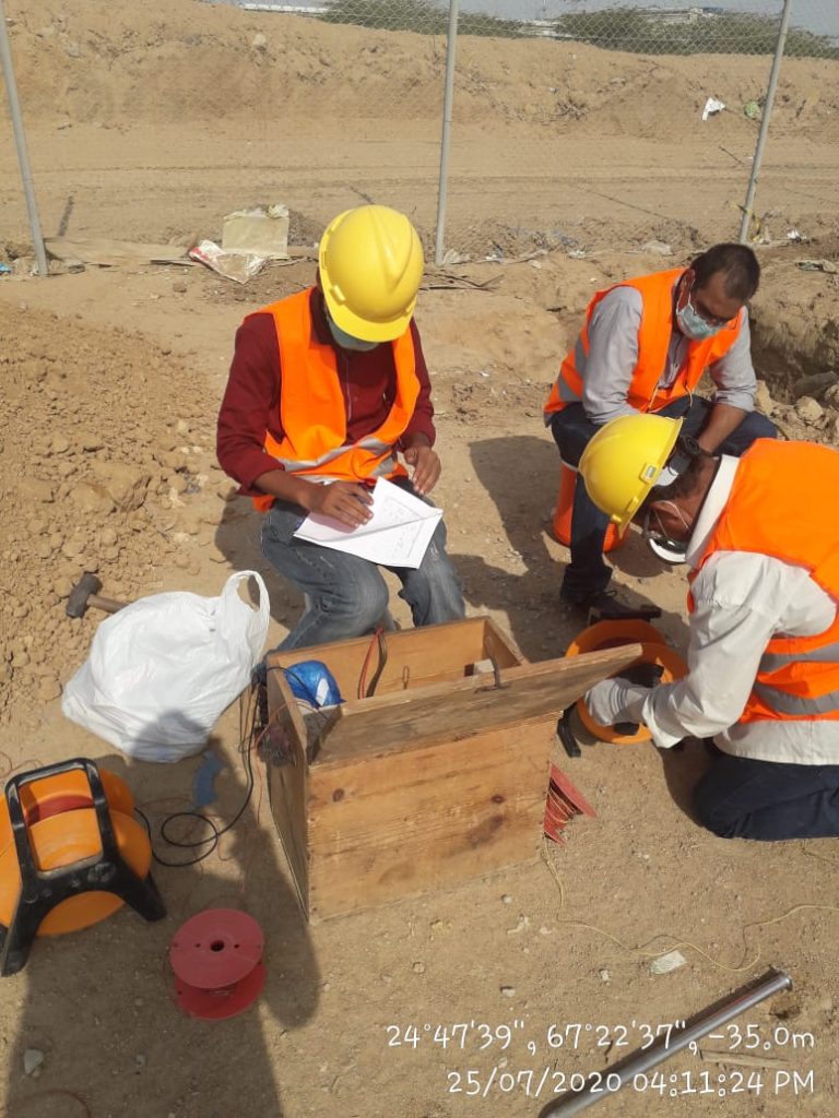 Electrical Resistivity Survey For Ground Bore Water Search